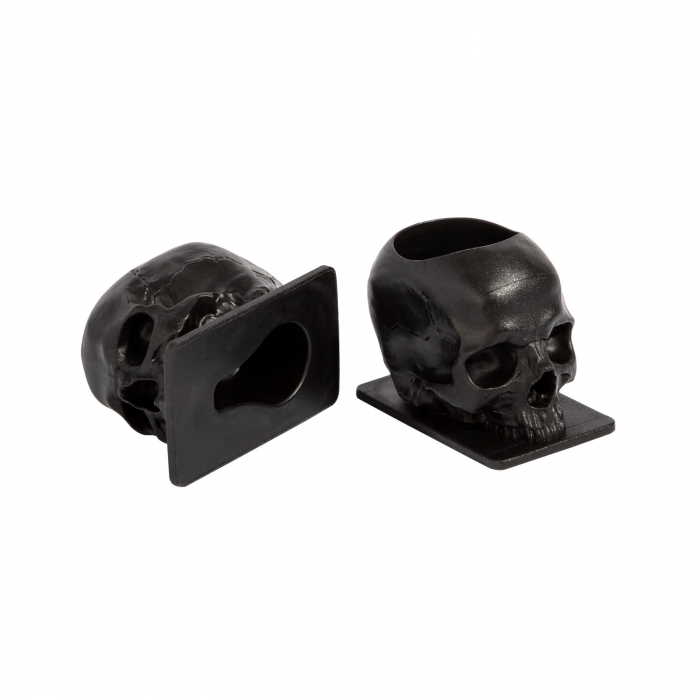 Beutel mit 200 Saferly Skull 16 mm Farbkappen