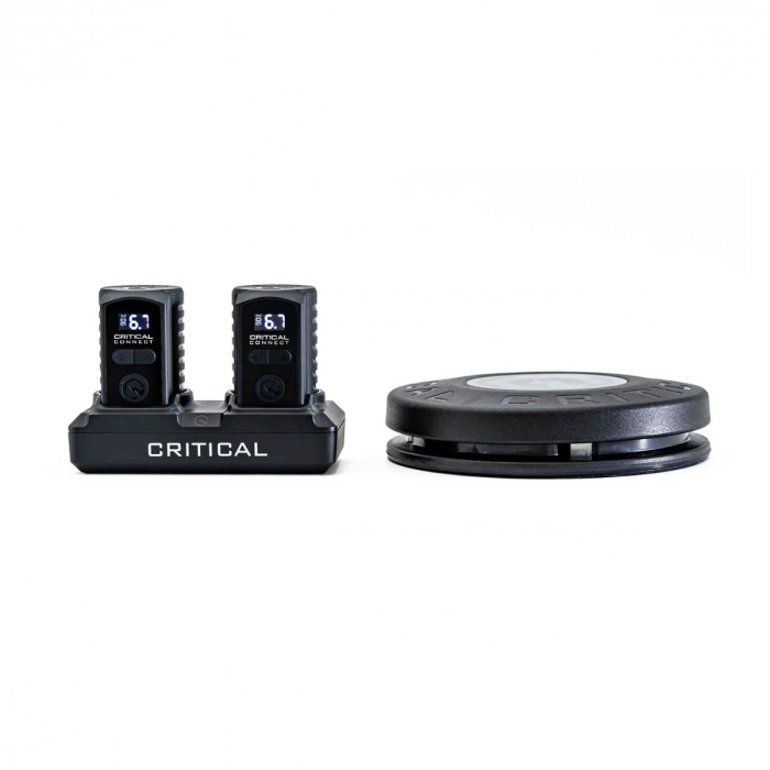 Critical Connect Universal Batterie Bundle (zwei Batterien + Dock + Fußschalter)