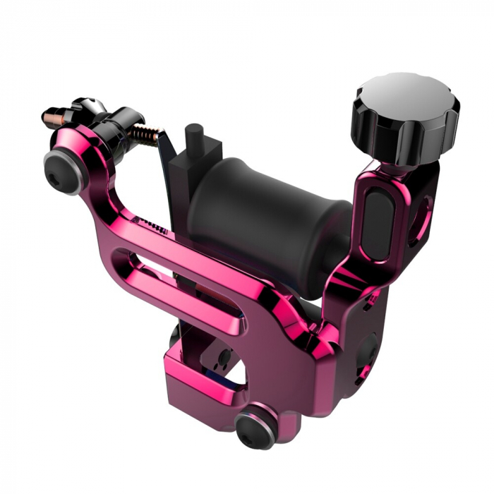 FK Irons AL13 Roswell Aluminium Tattoo Machine - Bubblegum - Soft Shader