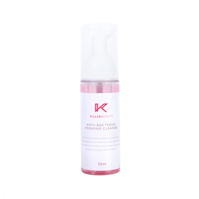 Killer Beauty antibatkerieller pinker Reinigungsschaum 50ml